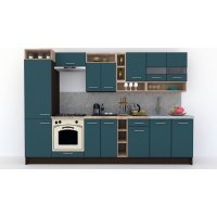 Bucatarie COSSY NEW 310 A2 Wenge / Decor 0244