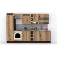 Bucatarie COSSY NEW 310 A2 Wenge / Decor K365