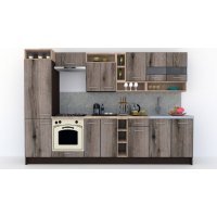 Bucatarie COSSY NEW 310 A2 Wenge / Decor K366
