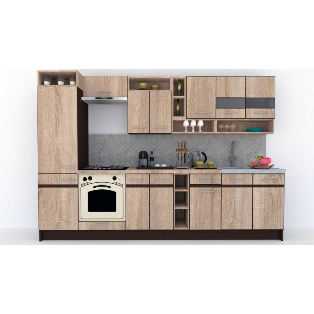 Bucatarie COSSY NEW 310 A2 Stejar Sonoma