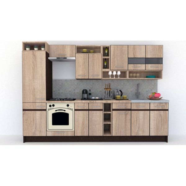 Bucatarie COSSY NEW 310 A2 Stejar Sonoma