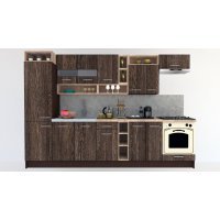 Bucatarie COSSY NEW 310 B1 Wenge / Decor 7648
