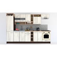 Bucatarie COSSY NEW 310 B1 Wenge / Decor K001