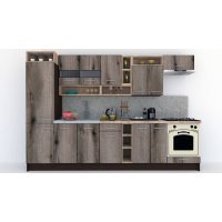 Bucatarie COSSY NEW 310 B1 Wenge / Decor K366