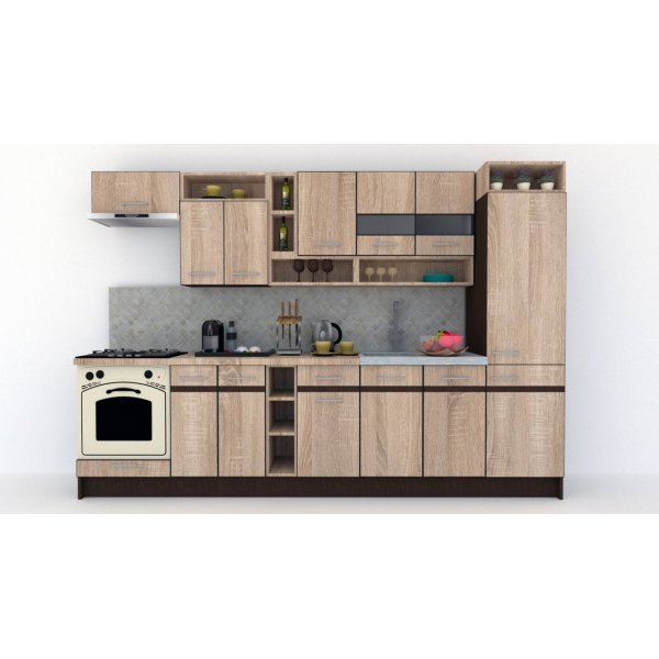 Bucatarie COSSY NEW 310 B2 Stejar Sonoma
