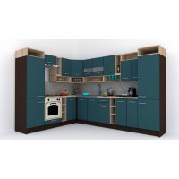 Bucatarie de Colt COSSY NEW ST. 230-310 Wenge / Decor 0244