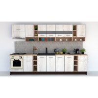 Bucatarie COSSY NEW 340 Wenge / Decor K010