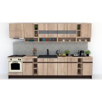 Bucatarie COSSY NEW 340 Stejar Sonoma