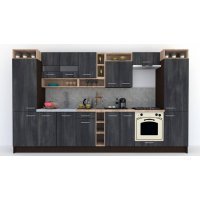 Bucatarie COSSY NEW 360 Wenge / Decor 8509