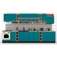 Bucatarie COSSY NEW 400 Wenge / Decor 0245