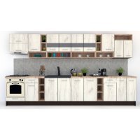 Bucatarie COSSY NEW 400 Wenge / Decor K001
