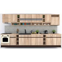 Bucatarie COSSY NEW 400 Stejar Sonoma