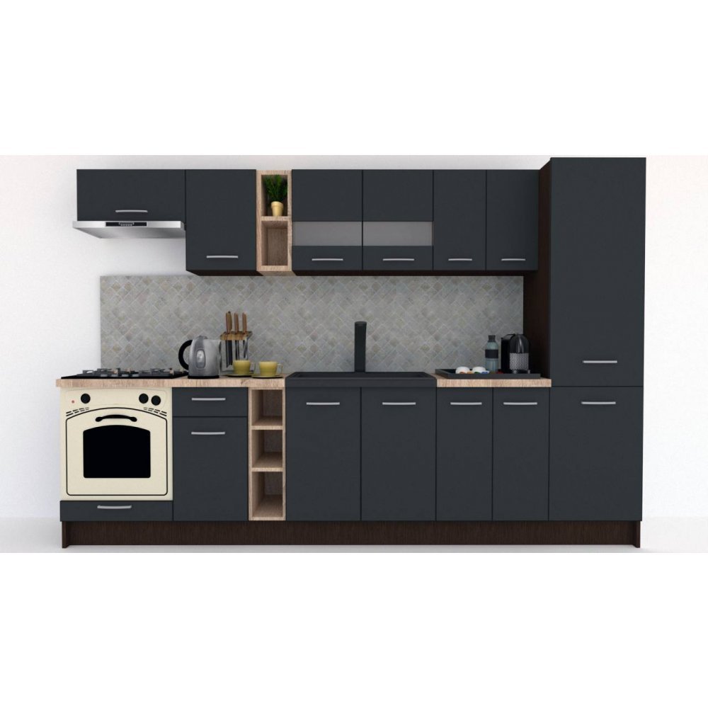Bucatarie MARINA NEW 310 A Wenge / Decor 0164