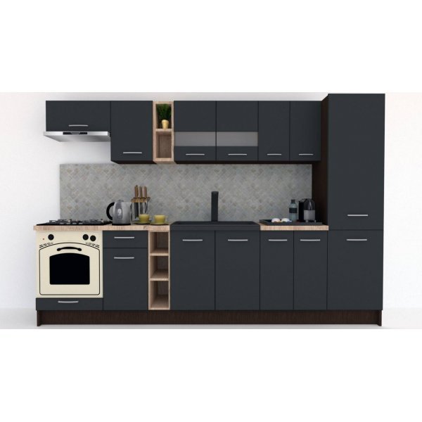 Bucatarie MARINA NEW 310 A Wenge / Decor 0164