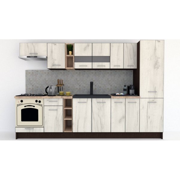 Bucatarie MARINA NEW 310 A Wenge / Decor K001