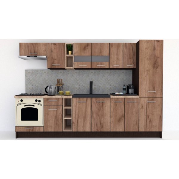 Bucatarie MARINA NEW 310 A Wenge / Decor K004