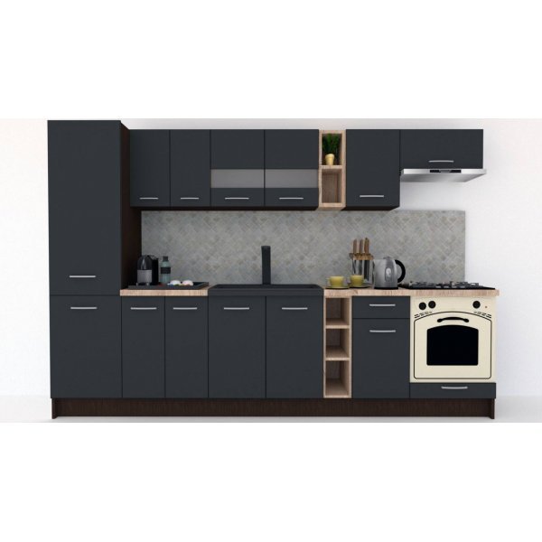 Bucatarie MARINA NEW 310 B Wenge / Decor 0164