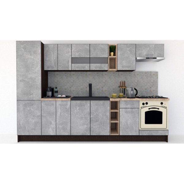 Bucatarie MARINA NEW 310 B Wenge / Decor 4298