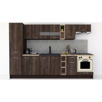 Bucatarie MARINA NEW 310 B Wenge / Decor 7648