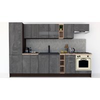 Bucatarie MARINA NEW 310 B Wenge / Decor K352