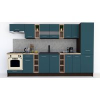 Bucatarie MARINA NEW 330 A Wenge / Decor 0244