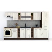 Bucatarie MARINA NEW 330 A Wenge / Decor K001