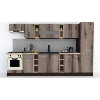Bucatarie MARINA NEW 330 A Wenge / Decor K366