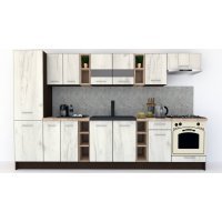 Bucatarie MARINA NEW 330 B Wenge / Decor K001