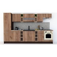 Bucatarie MARINA NEW 330 B Wenge / Decor K004