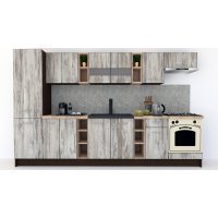 Bucatarie MARINA NEW 330 B Wenge / Decor K084