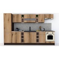 Bucatarie MARINA NEW 330 B Wenge / Decor K365