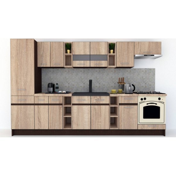 Bucatarie MARINA NEW 330 B Stejar Sonoma