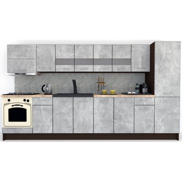 Bucatarie MARINA NEW 350 A Wenge / Decor 4298