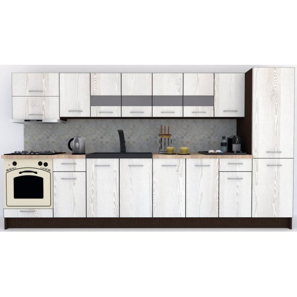 Bucatarie MARINA NEW 350 A Wenge / Decor K010