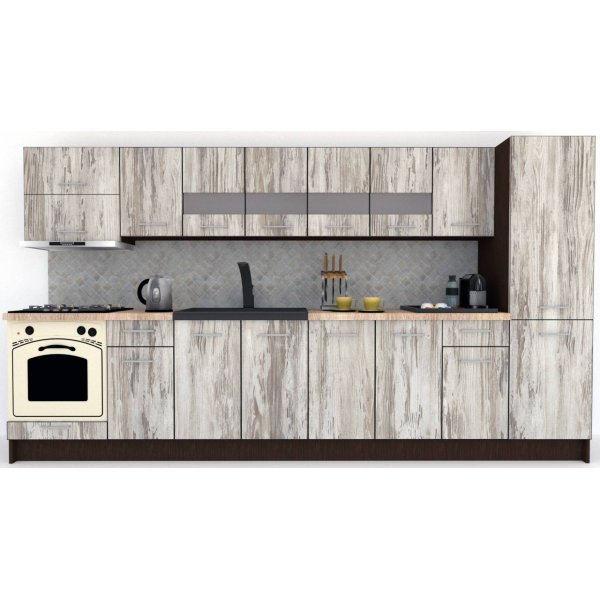 Bucatarie MARINA NEW 350 A Wenge / Decor K084