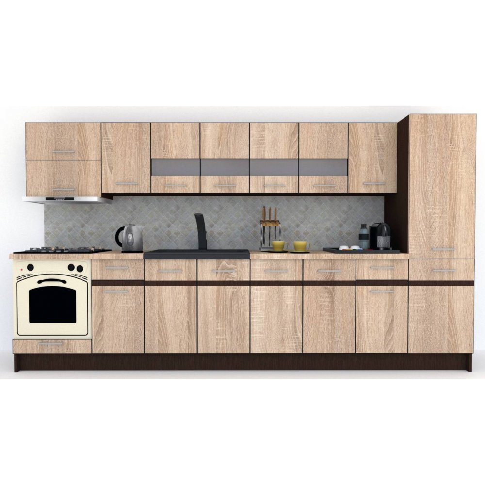 Bucatarie MARINA NEW 350 A Stejar Sonoma