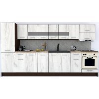 Bucatarie MARINA NEW 350 B Wenge / Decor K001