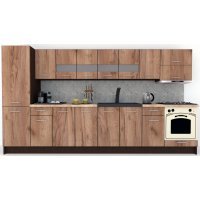 Bucatarie MARINA NEW 350 B Wenge / Decor K004