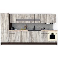 Bucatarie MARINA NEW 350 B Wenge / Decor K084