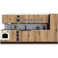 Bucatarie MARINA NEW 370 A Wenge / Decor K365