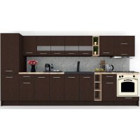 Bucatarie MARINA NEW 370 B Wenge / Decor 8548