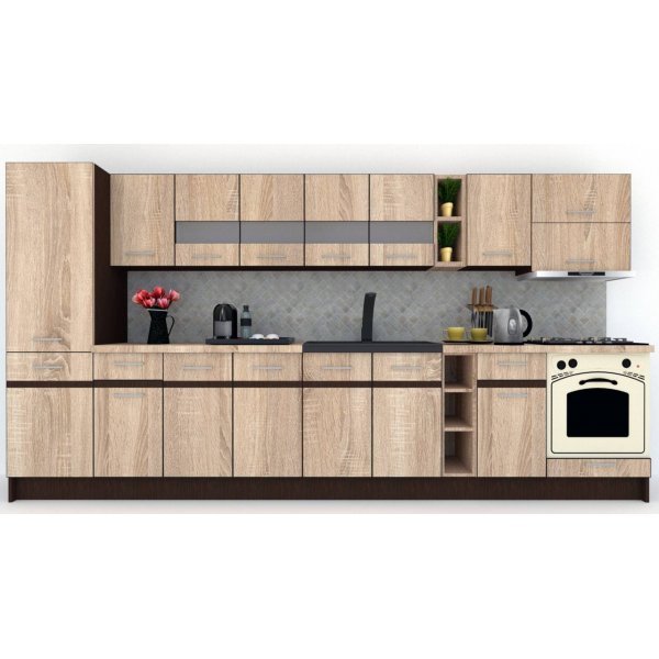 Bucatarie MARINA NEW 370 B Stejar Sonoma