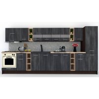 Bucatarie MARINA NEW 390 A Wenge / Decor 8509