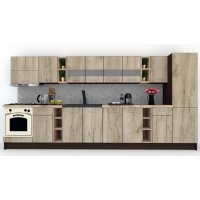 Bucatarie MARINA NEW 390 A Wenge / Decor K002