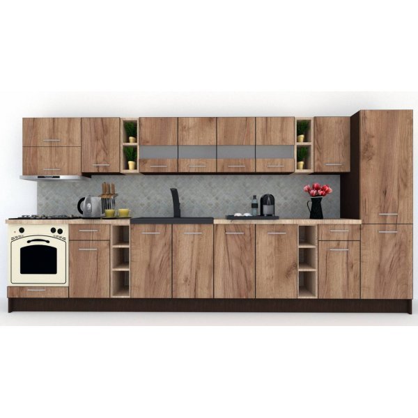 Bucatarie MARINA NEW 390 A Wenge / Decor K004