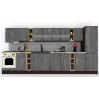 Bucatarie MARINA NEW 390 A Wenge / Decor K352