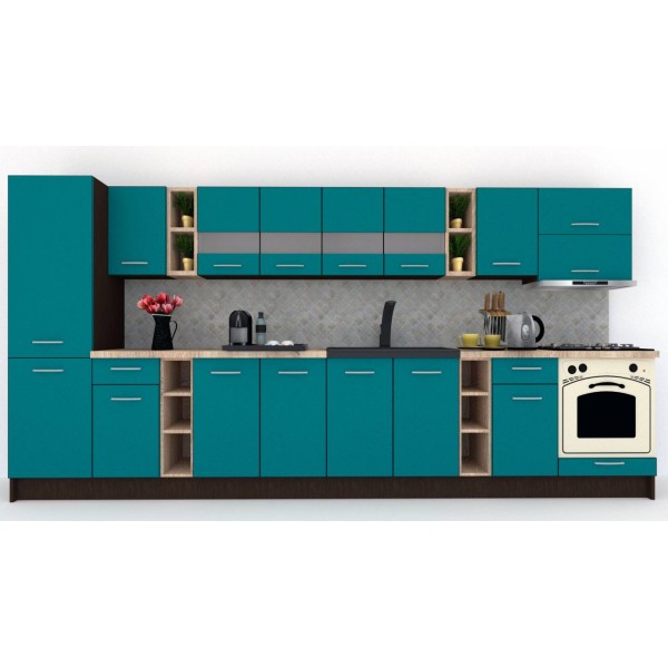 Bucatarie MARINA NEW 390 B Wenge / Decor 0245