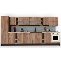 Bucatarie MARINA NEW 390 B Wenge / Decor K004