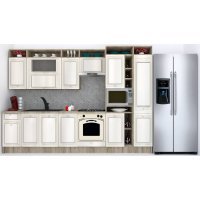 Bucatarie LEEA ART FRONT MDF ELBA 320B K002 / decor 242