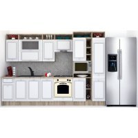 Bucatarie LEEA ART FRONT MDF ROSA 320B K002 / decor 263